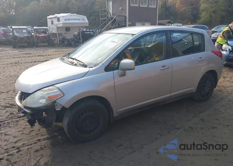 2008 Nissan Versa 1.8S из США, поврежденный, VIN 3N1BC13E48L394293
